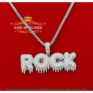 King 17722W-A149KOB 10k White Gold Finish 