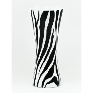 B2 7756/300/sh224 Handpainted Glass Vase (pack Of 1)