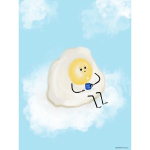 Poppy 1492001 Art Prints -sunny Side Up (pack Of 1)