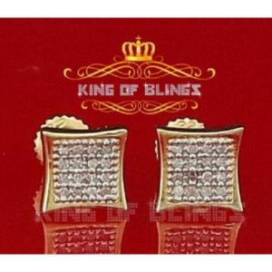 King 9868Y-A16KOB 10k Yellow Gold Finish Real Diamond Ct Men'swomen's 