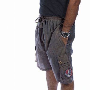 Jayli GDAB75MShorts:GDAB75-grey-XL Jetson Shorts Cotton Men's Cargo Sh