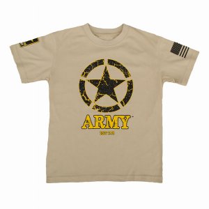 Trooper 9216 M Army Youth T-shirt (pack Of 1)