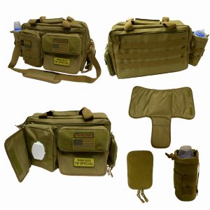 Trooper 9834 Tactical Diaper Bag (5 Piece Combo) (pack Of 1 Pack Of 5 