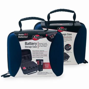 Flipo B-CASESM-BL (r) Battery Storage Case (pack Of 1)