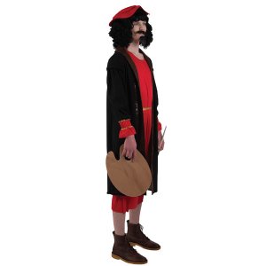 Goods F-01-001-M Renaissance Painter Costume (pack Of 1)