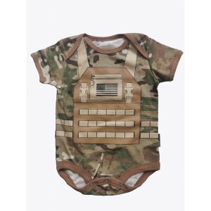 Trooper 2016 S Flak Jacket Baby Bodysuit (pack Of 1)