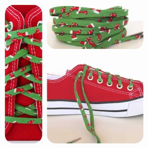 Cutelaces 70126-45 Tiny Christmas Holiday Shoelaces (pack Of 1 Pack Of