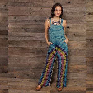 Jayli AR22-7WOveralls:AR22-7-XL Over The Rainbow Overall's Cotton Nepa