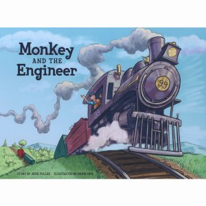 Jayli MEBBook Monkey And The Engineer Children's Book - (rare Out Of P