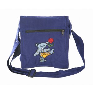 Jayli GDB106GDbag:GDB106 Grateful Dead Cotton Square Shoulder Bag With