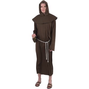 Goods H-01-009-L Monk Brunette Costume (pack Of 1)