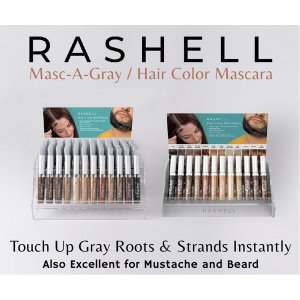 Rashell MDK-72 72 Piece  Hair Mascara Display Fast Start Kit With Free