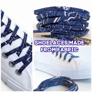 Cutelaces 70097-27 Bandana Shoelaces With Metal Tips (pack Of 1 Pack O