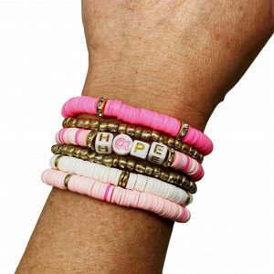 The cancerbraceletvariety Cancer Support Beaded Bracelet (pack Of 1)