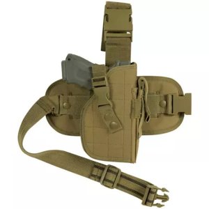 Fox 58-088 Mission Ready Drop Leg Holster - Coyote (pack Of 1)