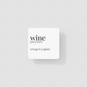 Black 149900706 Wine Coaster (pack Of 1 Coaster)