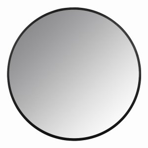 Stratton S36944 Adriana Black Round Wall Mirror (pack Of 1)