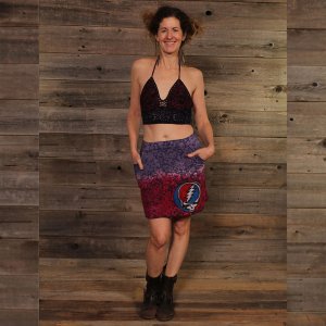 Jayli PSSYF22-47WSkirt:PSSYF22-47-purp/red-M Like I Told You Skirt Cot