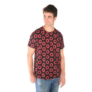 Jayli PH11PHMshirt:PH11-blk-M Gordon Shirt Cotton Phish Donut Print Me