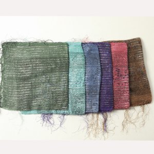 Jayli J9CWaccessories:J9C Metallic Thread Scarf Made Of Cotton (pack O