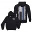 Fox 64-8821 XL Pulloverhooded Vintage Blue Line Black - Xl (pack Of 1)