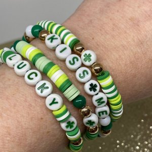 The stpatsadult St. Patrick Bracelet - Lucky Bracelet (pack Of 6) (pac