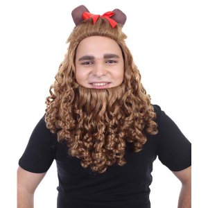 Goods HM-245A Cowardly Lion Wig  Beard Set (pack Of 1)