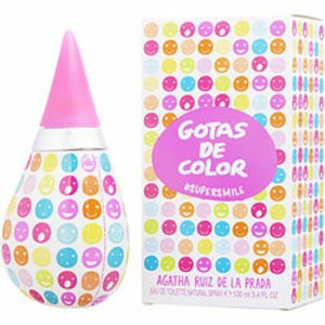 Agatha 432730 Gotas De Color Supersmile By  Edt Spray 3.4 Oz For Women