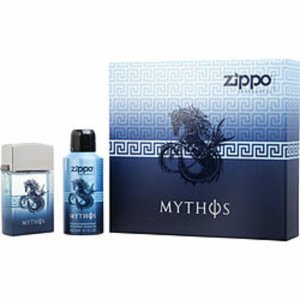 Zippo 432542 Mythos By  Edt 2.5 Oz Amp; Deodorant Spray 5 Oz For Men