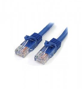 Wavenet WAV-6E04UMBL-PC-02 Cat6 Patch Cord Booted 2' Blue