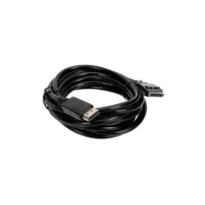 Inland MC401497 12ft Displayport Male To Displayport Male Cable Black