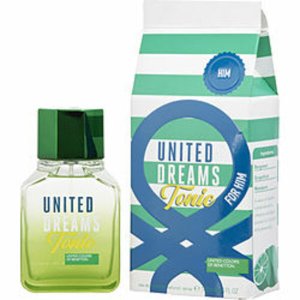 Benetton 427956 United Dreams Tonic By  Edt Spray 3.4 Oz For Men