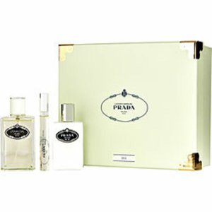 Prada 379603 Infusion D'iris By  Eau De Parfum Spray 3.4 Oz Amp; Body 