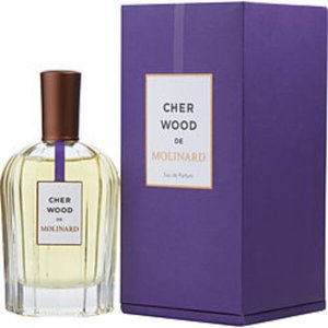 Molinard 292157 Cher Wood By  Eau De Parfum Spray 3 Oz For Women