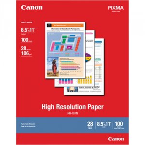 Canon 1033A011 High Resolution Paper 8.5 X 11in- 100 Sheets