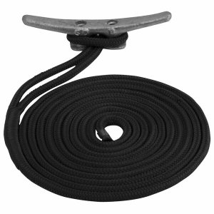 Seadog 302110025BK-1 Sea-dog Double Braided Nylon Dock Line - 38