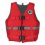 Mustang MV701DMS-4-XL/XXL-216 Mustang Livery Foam Vest - Red - X-large