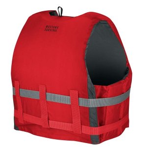 Mustang MV701DMS-4-XL/XXL-216 Mustang Livery Foam Vest - Red - X-large