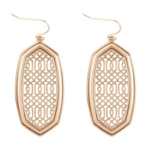 Dobbi ME10536 Two Tone Casting Fili Earrings (pack Of 1)