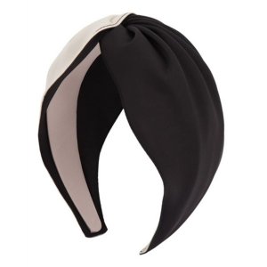 Dobbi HDH3696 Two Tone Twisted Fabric Headband (pack Of 1)