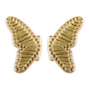 Dobbi ME4625D Threaded Butterfly Earrings Gold (pack Of 1)