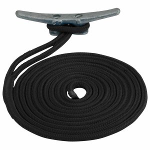 Seadog 302116020BK-1 Sea-dog Double Braided Nylon Dock Line - 58