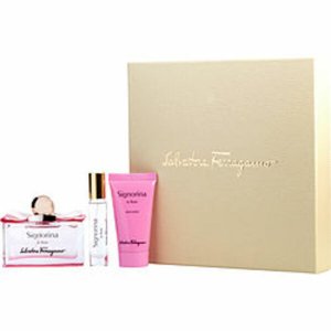 Salvatore 317413 Signorina In Fiore By  Edt Spray 3.4 Oz  Body Lotion 