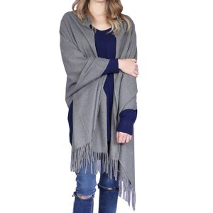 Dobbi MS0077 Super Soft Solid Cashmere Feel Scarf (pack Of 1)