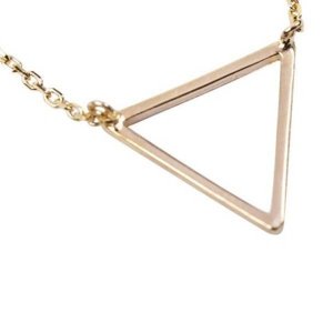 Dobbi HDNB2N314 Triangular Pendant Necklace (pack Of 1)