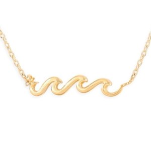 Dobbi HDND3N100 Wave Pendant Necklace (pack Of 1)