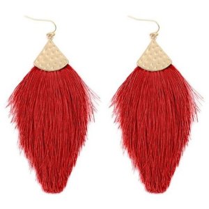 Dobbi MYE1056D Thread Tassel Drop Earrings (pack Of 1)