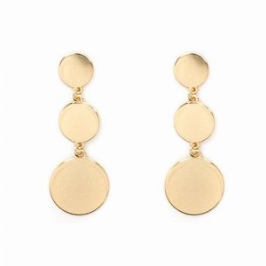 Dobbi KER4846 Trio Round Drop Post Earrings (pack Of 1)