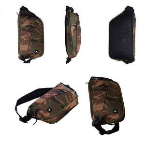 Dobbi CSB1000 Woodland Camo Sling Messenger Bag (pack Of 1)