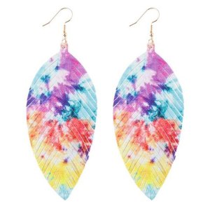 Dobbi HDE2919 Vibrant Leather Drop Earrings (pack Of 1)